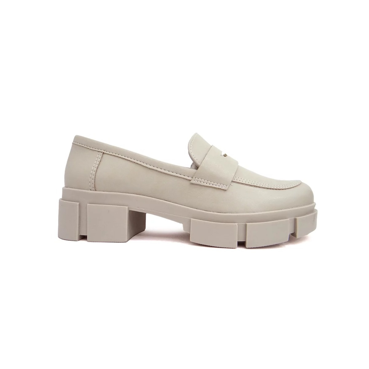 Sapato Via Marte Mocassim 23-7509-01 Calcario Sapato Via Marte Mocassim 23-7509-01 Calcario