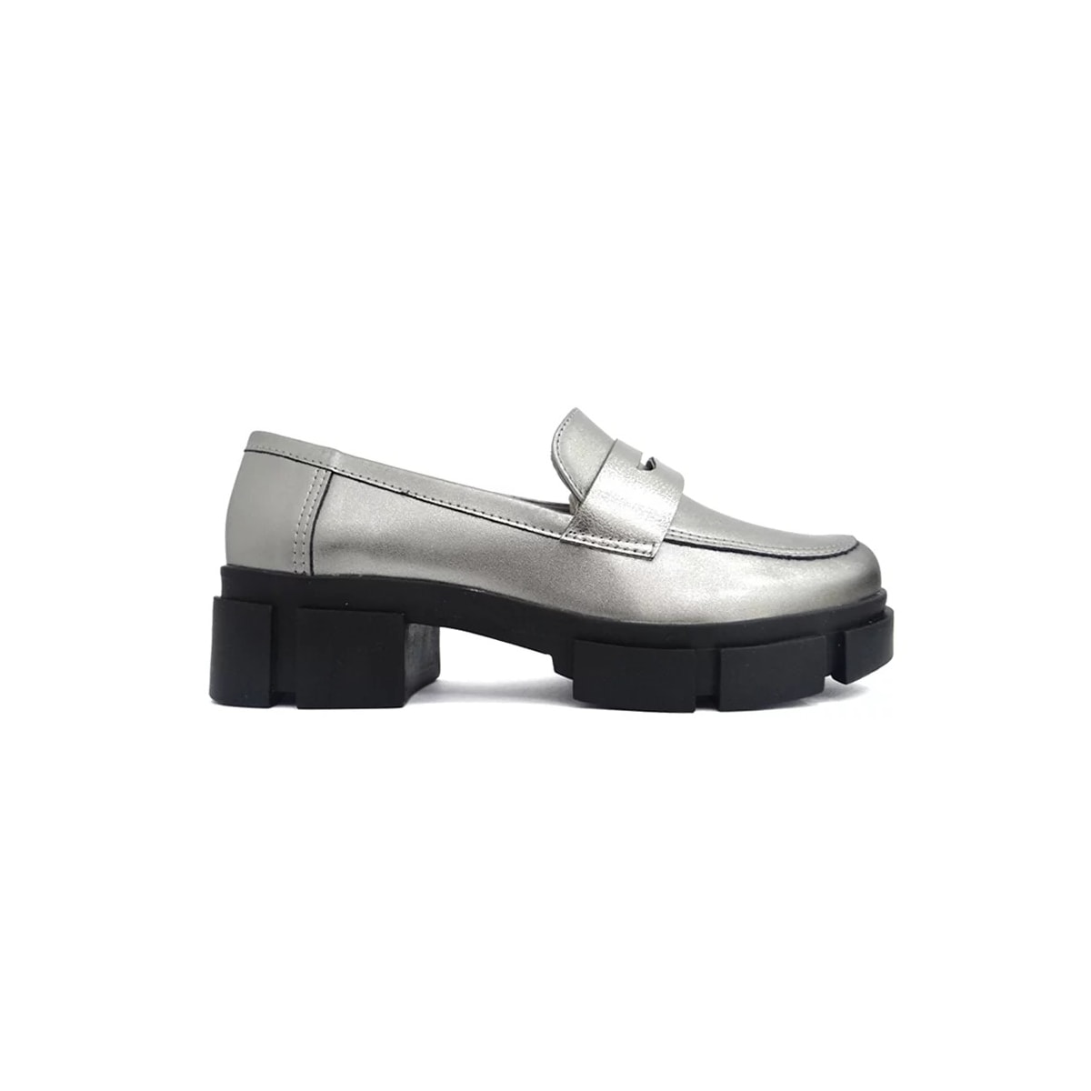 Sapato Via Marte Mocassim 23-7509-01 Pewter Sapato Via Marte Mocassim 23-7509-01 Pewter
