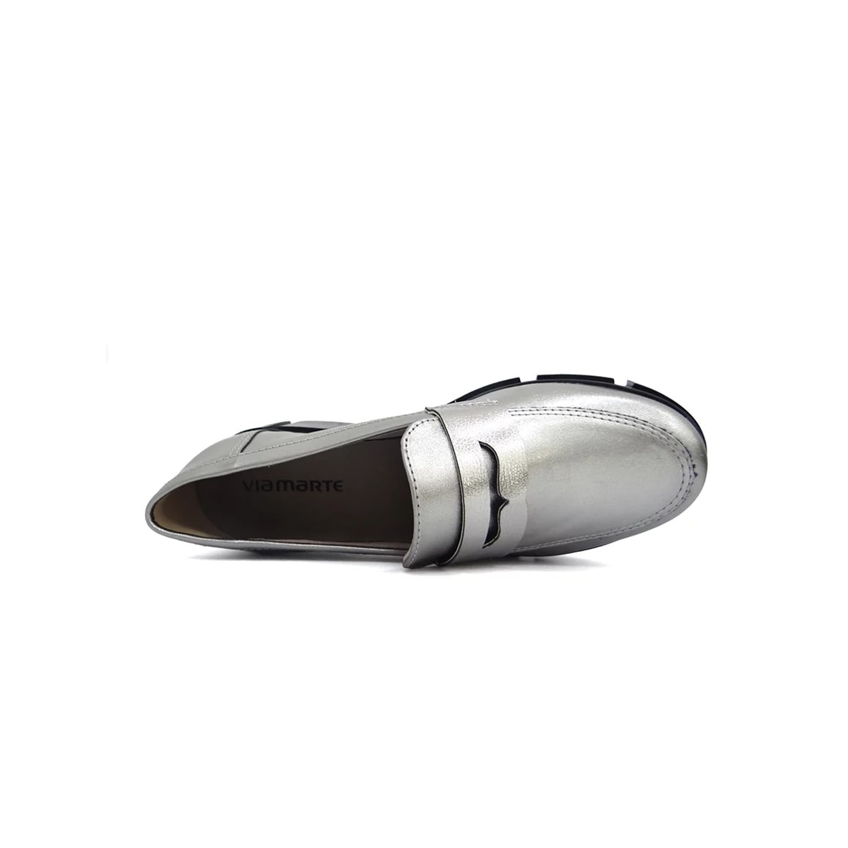 Sapato Via Marte Mocassim 23-7509-01 Pewter Sapato Via Marte Mocassim 23-7509-01 Pewter