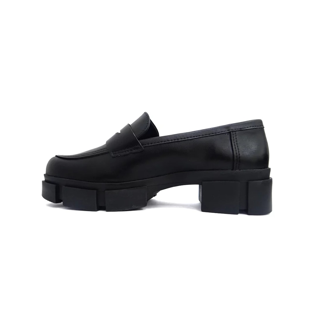 Sapato Via Marte Mocassim 23-7509-01 Preto