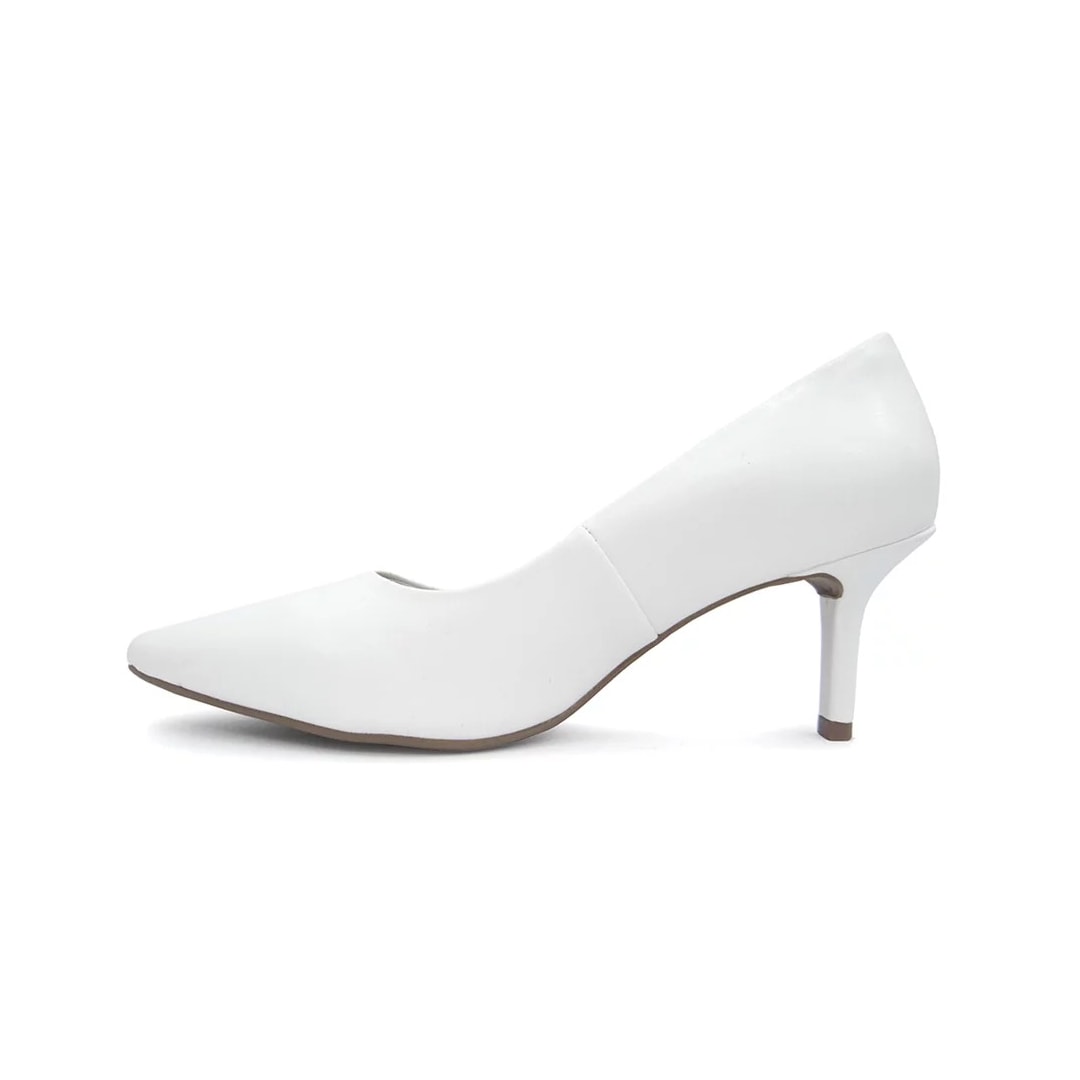 Sapato Via Marte Scarpin Feminino 21-13501 Branco Sapato Via Marte Scarpin Feminino 21-13501 Branco