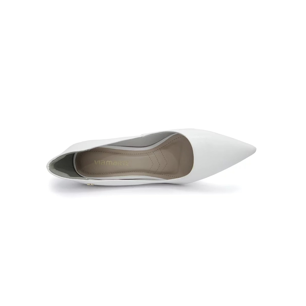 Sapato Via Marte Scarpin Feminino 21-13501 Branco Sapato Via Marte Scarpin Feminino 21-13501 Branco
