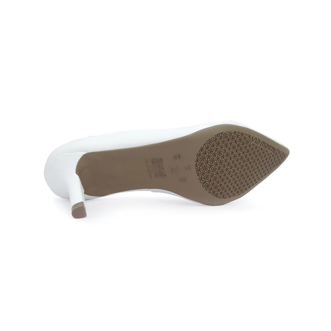 Sapato Via Marte Scarpin Feminino 21-13501 Branco Sapato Via Marte Scarpin Feminino 21-13501 Branco