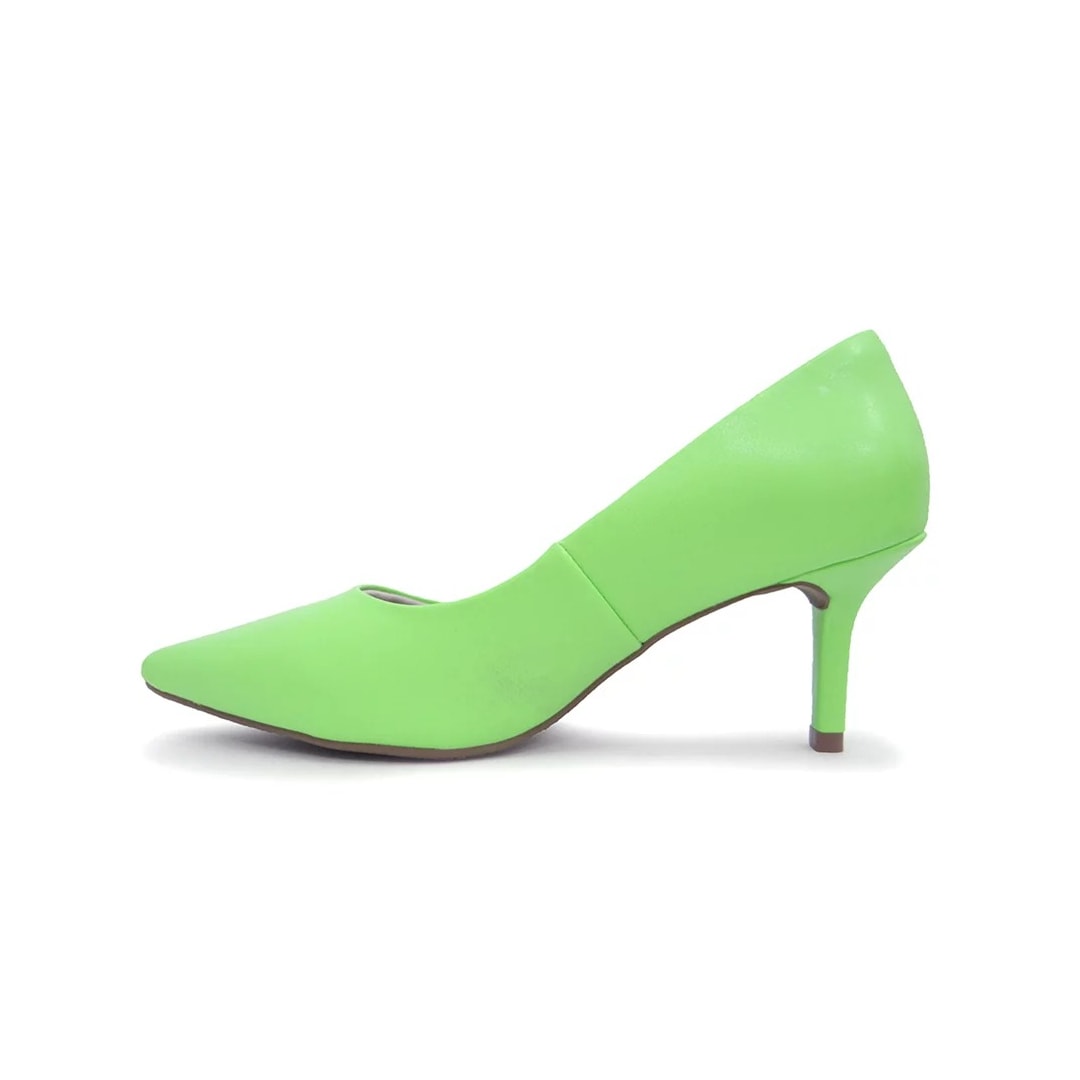 Sapato Via Marte Scarpin Feminino 21-13501 Citrus