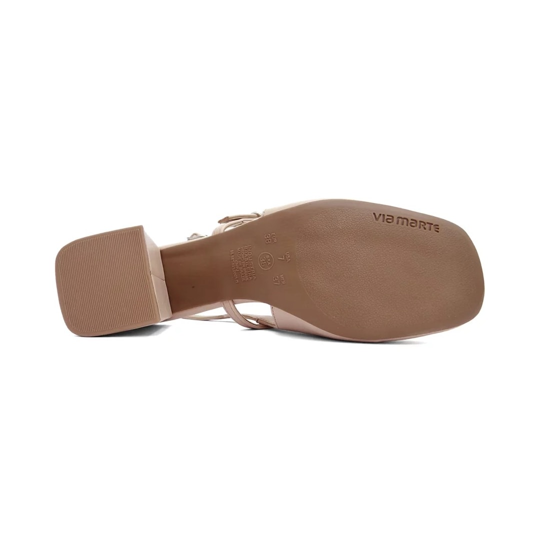 Sapato Via Marte Slingback Scarpin Feminino 050-006 Creme Sapato Via Marte Slingback Scarpin Feminino 050-006 Creme