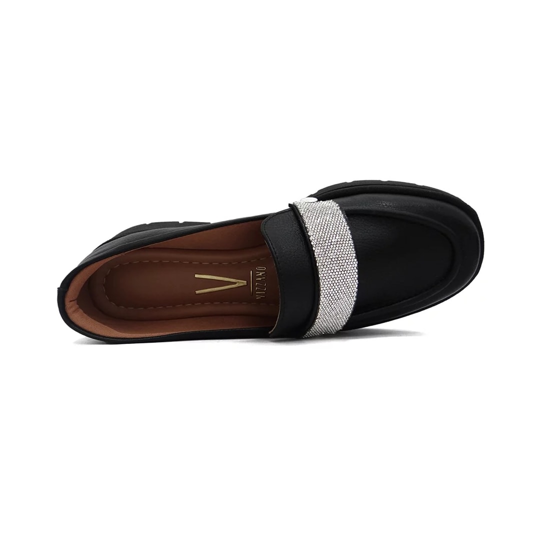 Sapato Vizzano Loafer Mocassim 1422.102 Preto