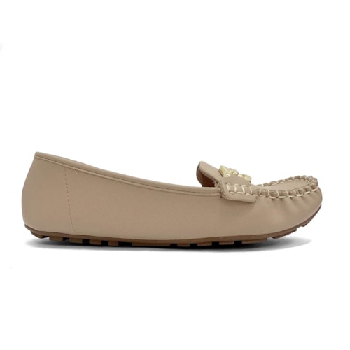 Detalhe - Sapato Vizzano Mocassim 1187.375 Bege