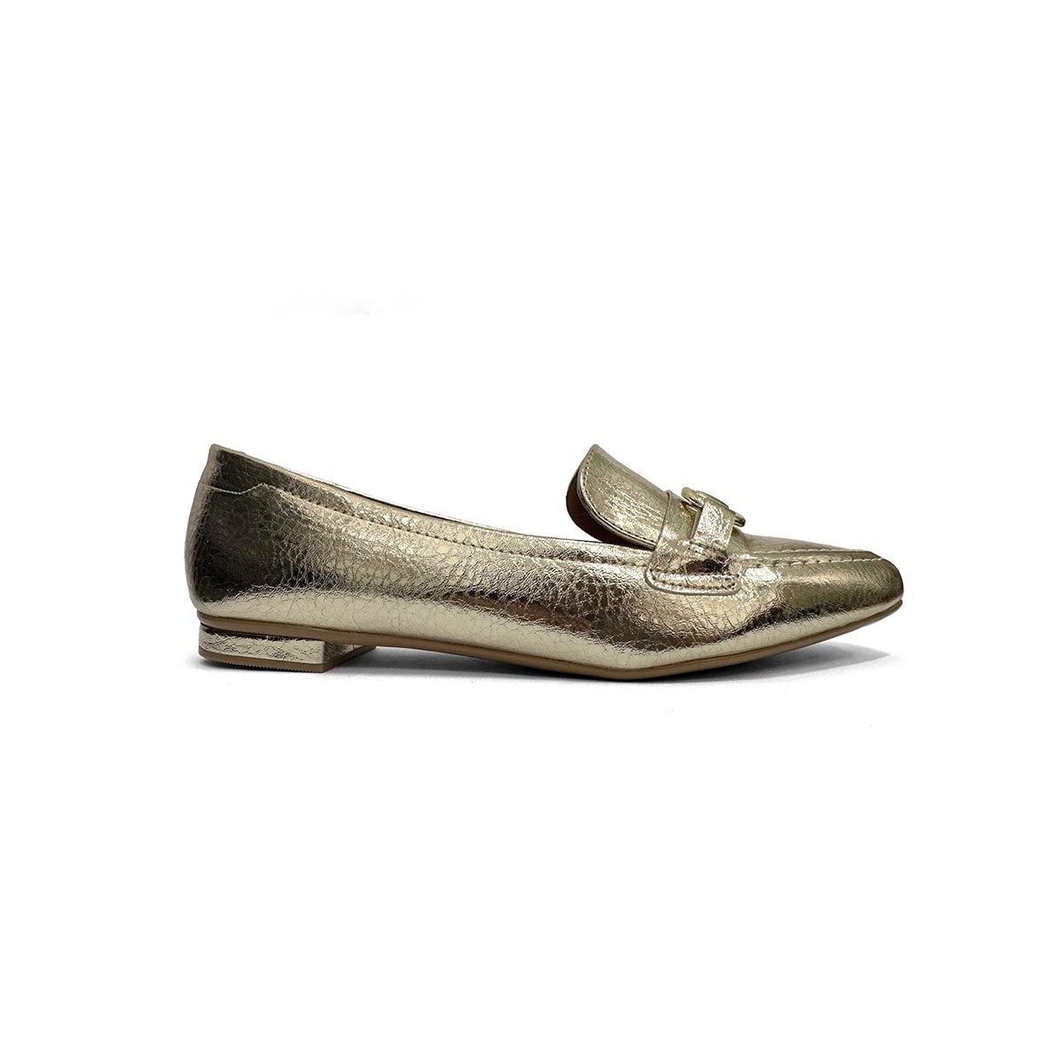 Sapato Vizzano Mocassim 1351.106A Dourado Sapato Vizzano Mocassim 1351.106A Dourado