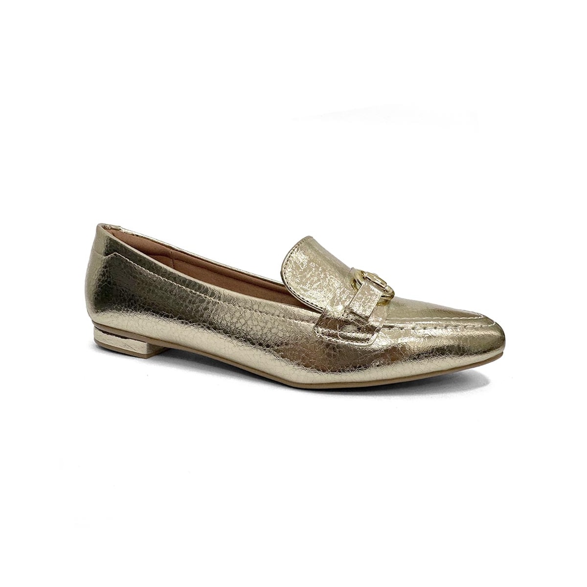 Sapato Vizzano Mocassim 1351.106A Dourado Sapato Vizzano Mocassim 1351.106A Dourado
