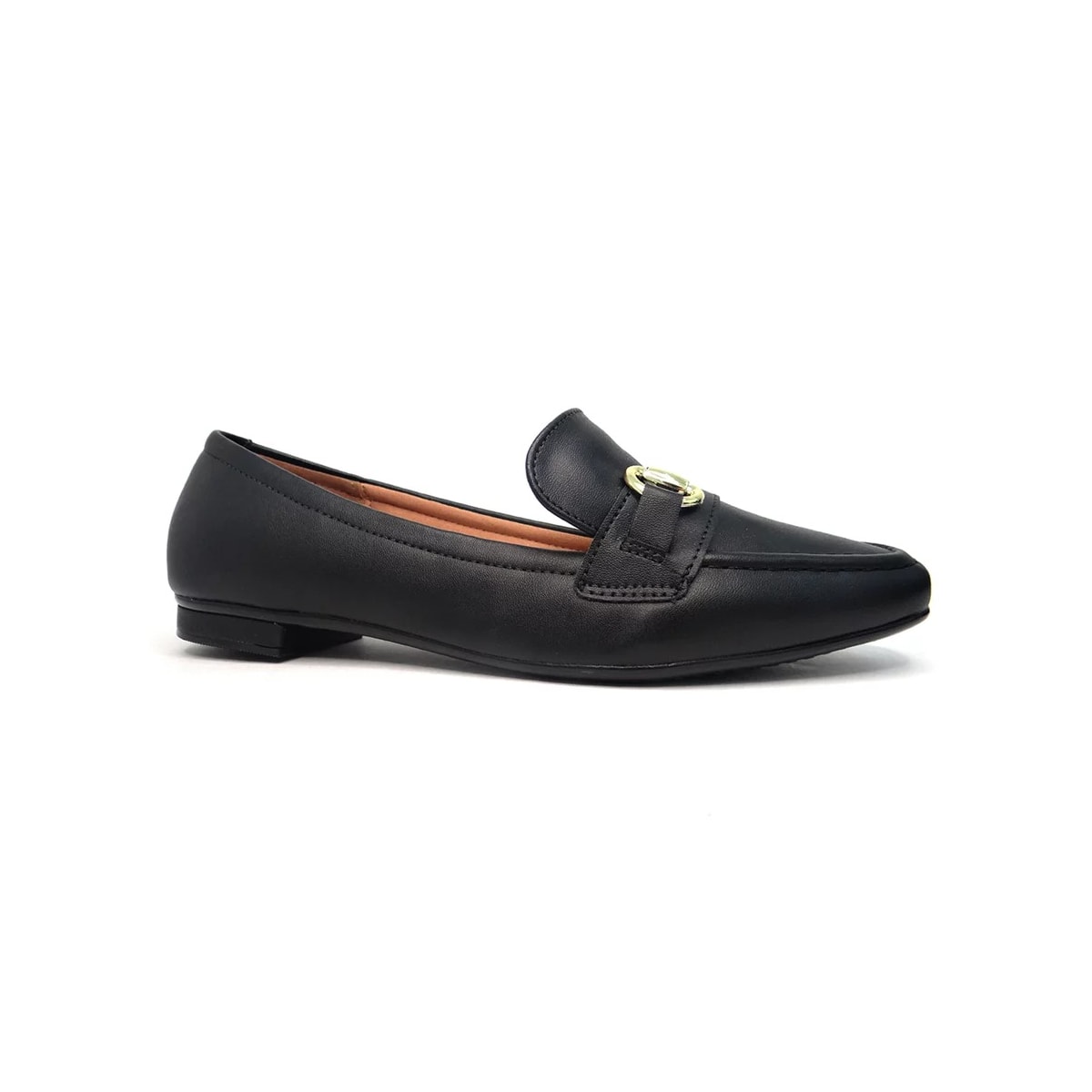 Sapato Vizzano Mocassim Bico Fino 1351.106 Preto
