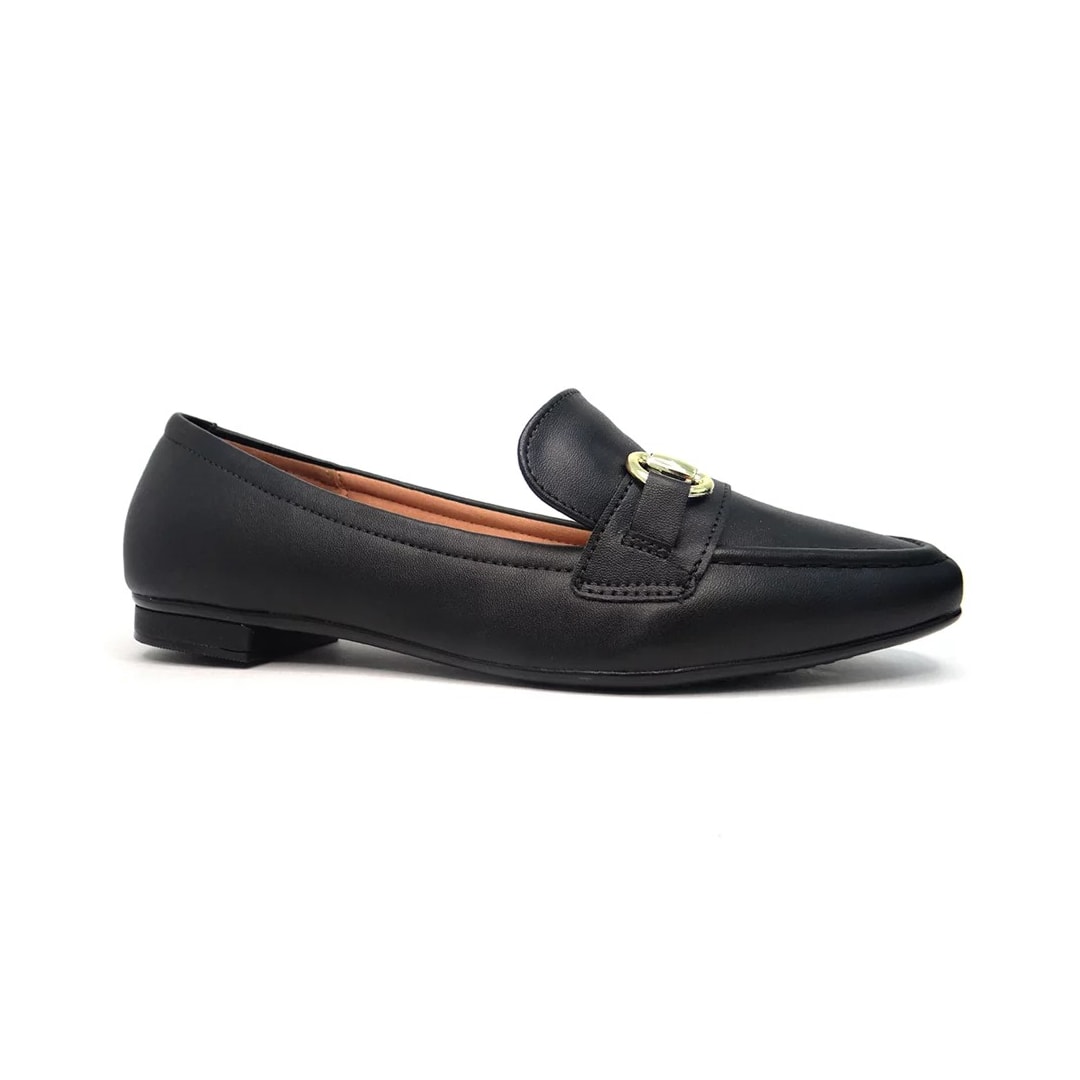 Sapato Vizzano Mocassim Bico Fino 1351.106 Preto Sapato Vizzano Mocassim Bico Fino 1351.106 Preto