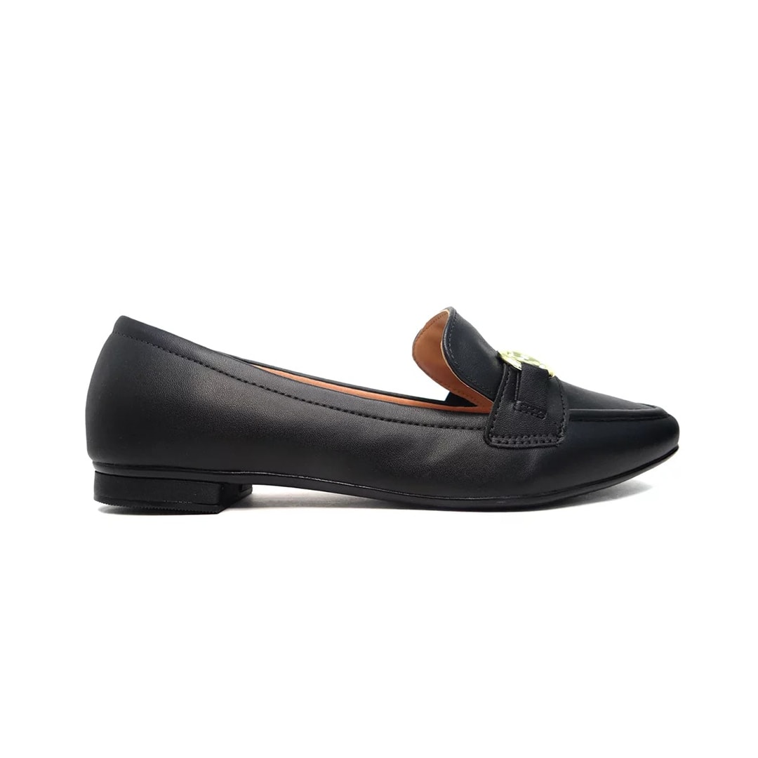 Sapato Vizzano Mocassim Bico Fino 1351.106 Preto Sapato Vizzano Mocassim Bico Fino 1351.106 Preto