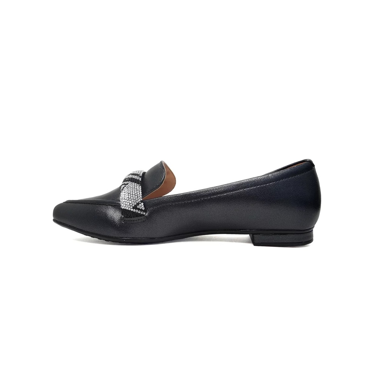 Sapato Vizzano Mocassim Bico Fino 1351.107 Preto Sapato Vizzano Mocassim Bico Fino 1351.107 Preto