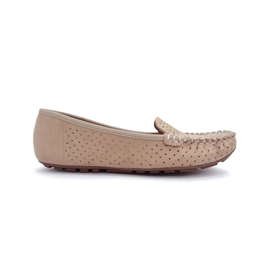 Sapato Vizzano Mocassim Camurça 1187.303 Bege Sapato Vizzano Mocassim Camurça 1187.303 Bege