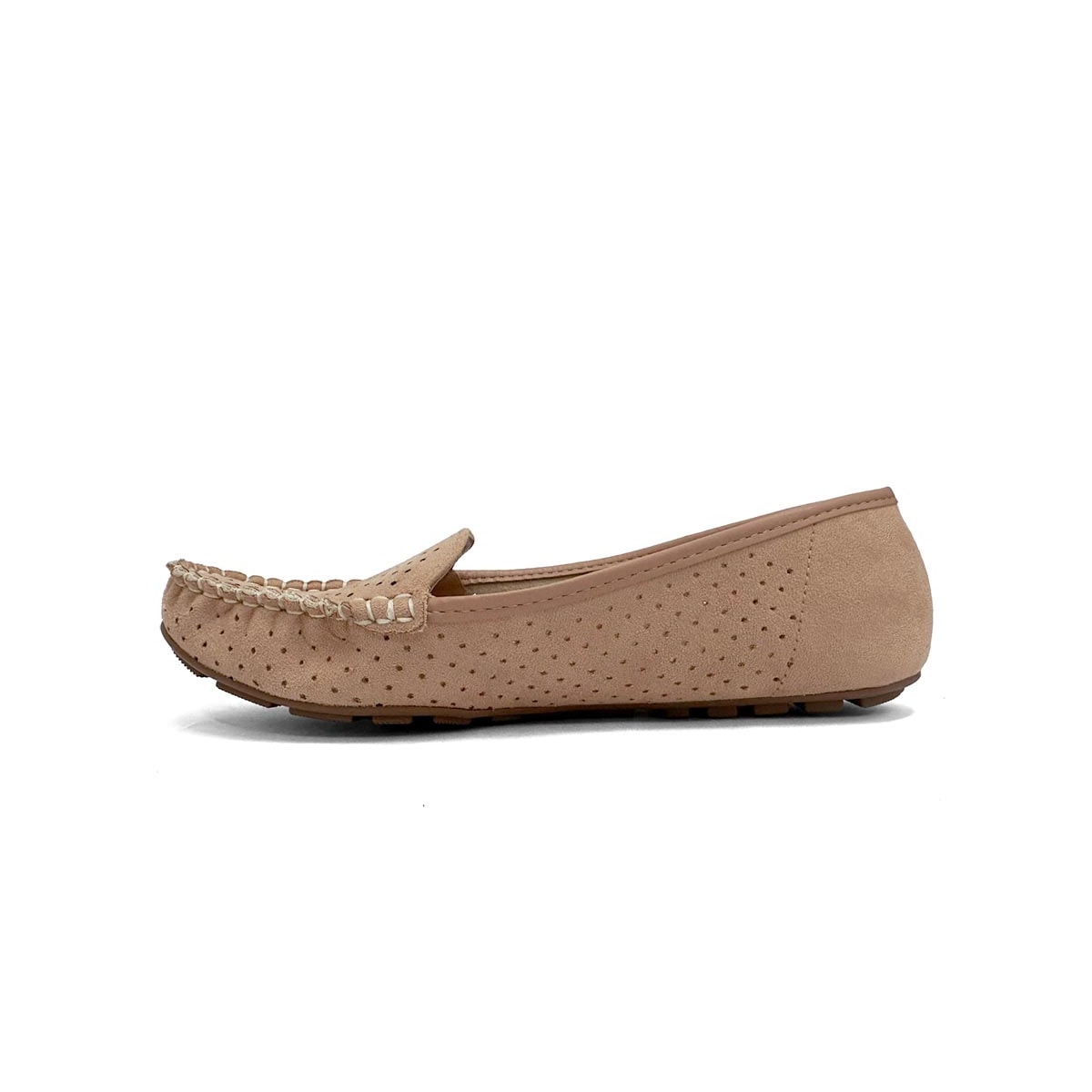 Sapato Vizzano Mocassim Camurça 1187.303 Nude Sapato Vizzano Mocassim Camurça 1187.303 Nude