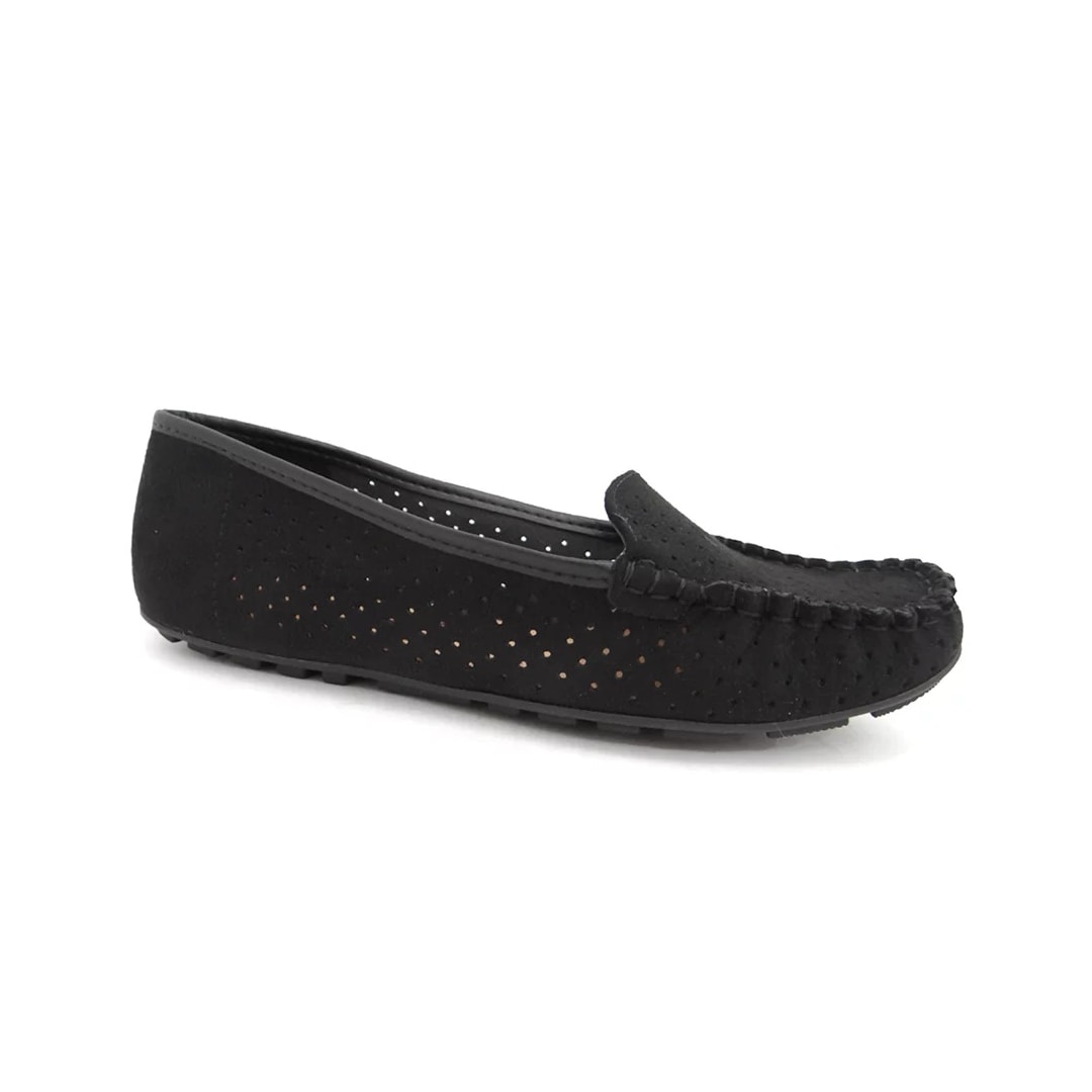 Sapato Vizzano Mocassim Camurça 1187.303 Preto
