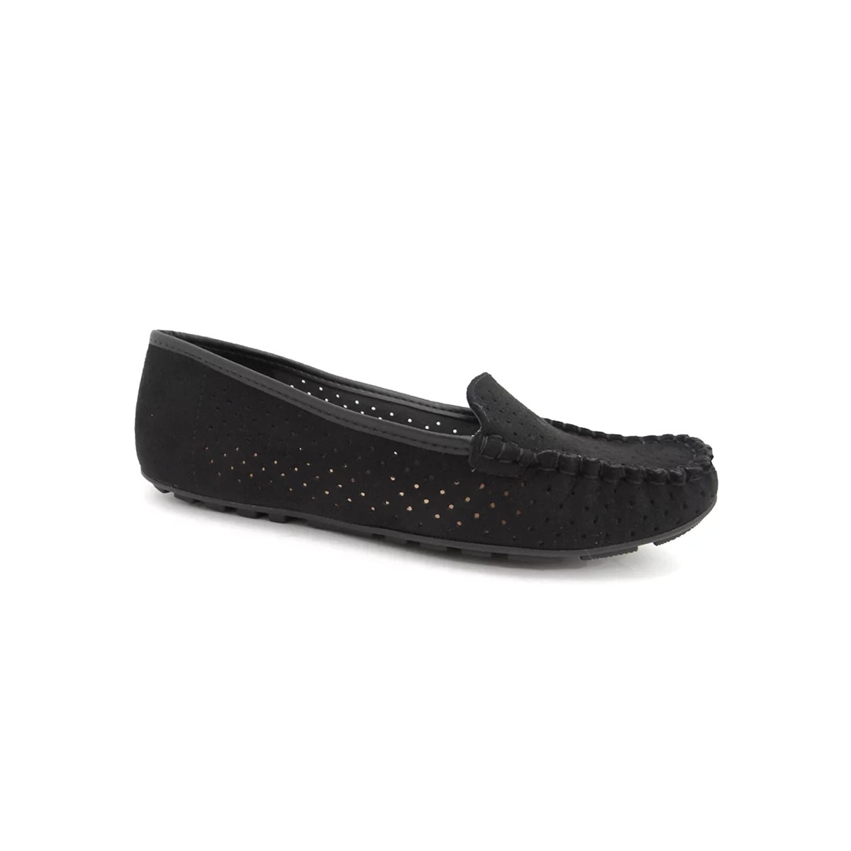 Sapato Vizzano Mocassim Camurça 1187.303 Preto