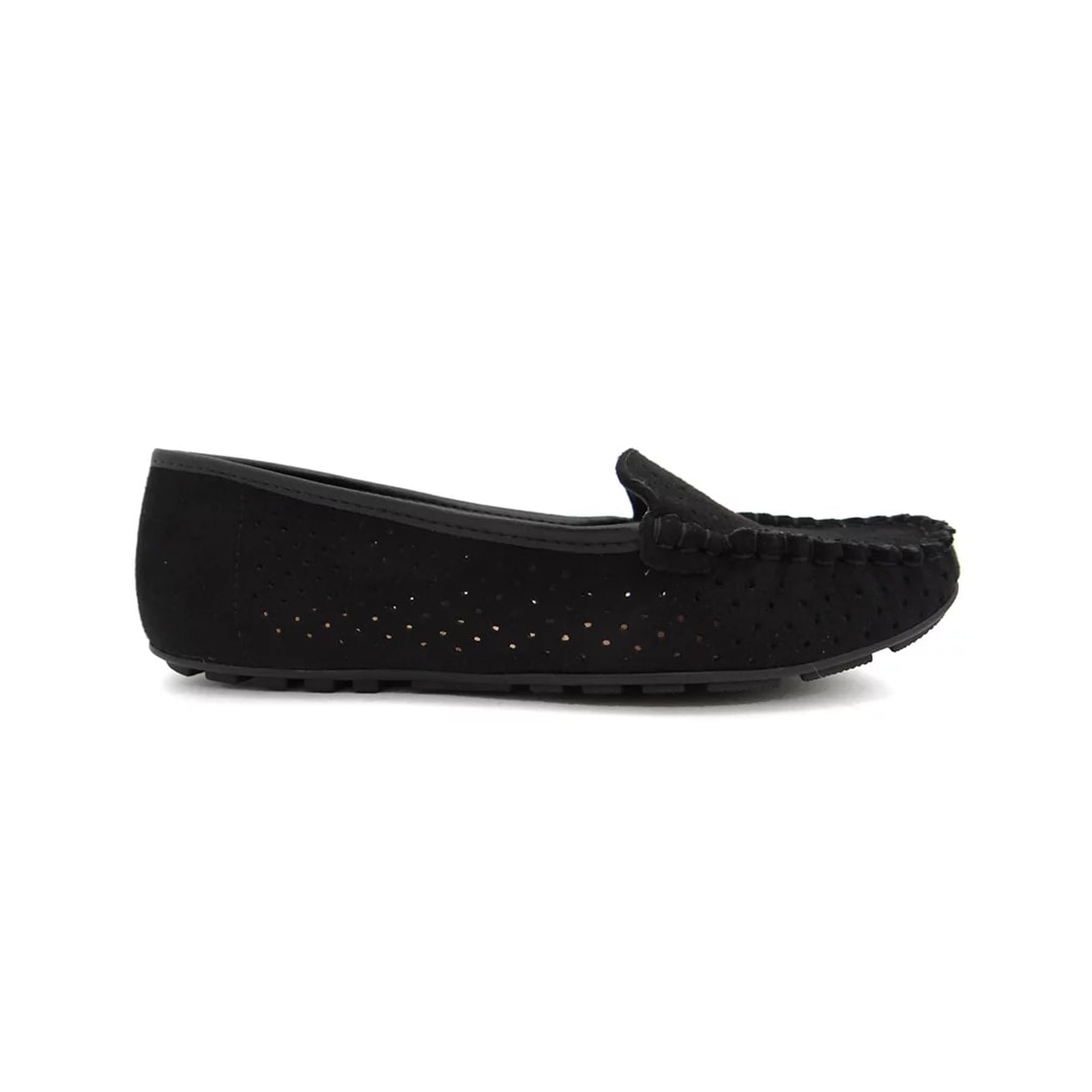Sapato Vizzano Mocassim Camurça 1187.303 Preto