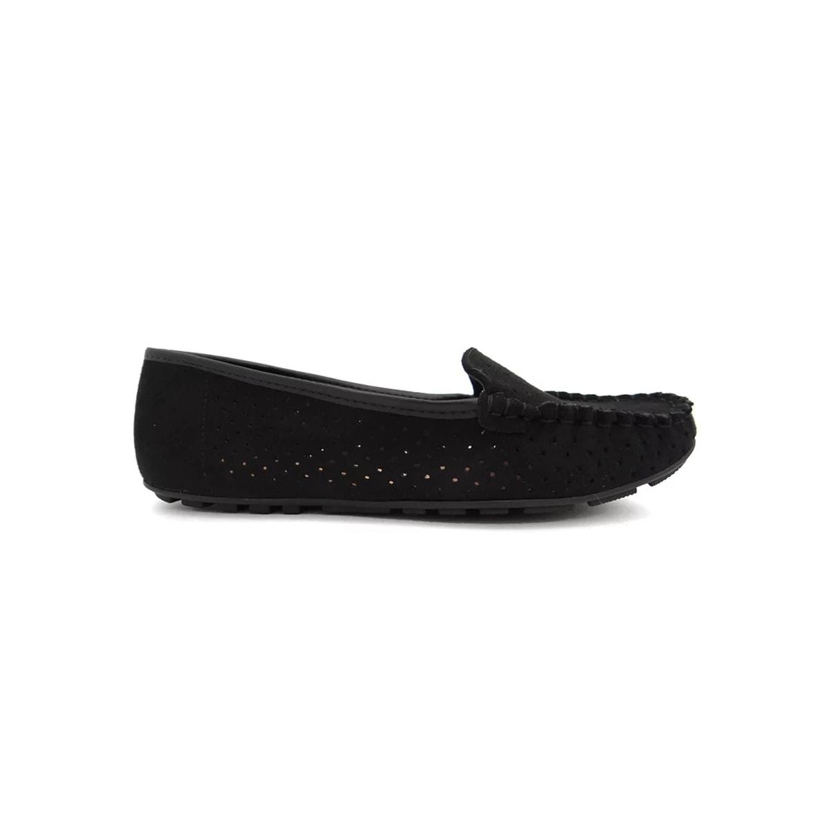 Sapato Vizzano Mocassim Camurça 1187.303 Preto