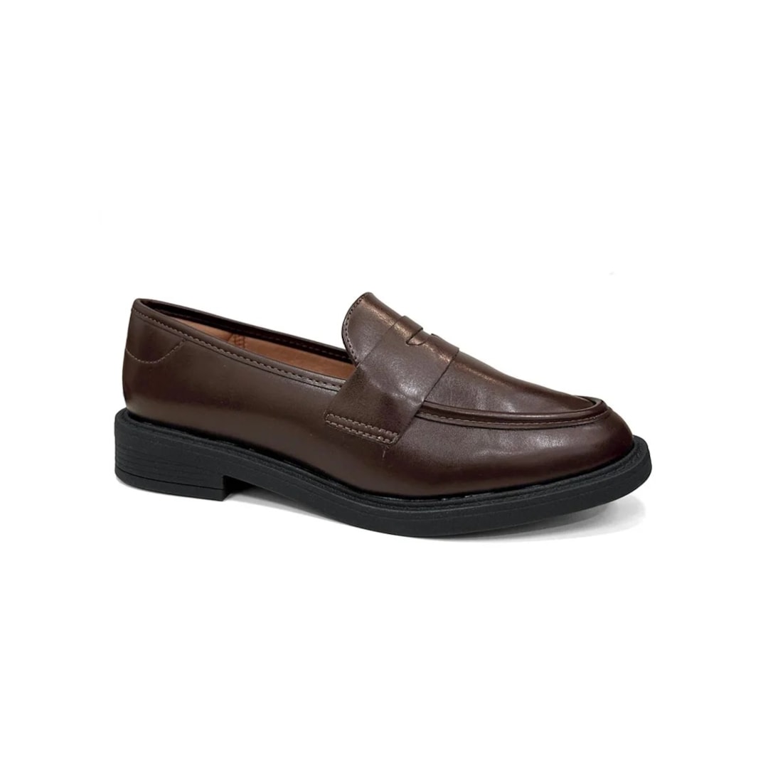 Sapato Vizzano Mocassim Flow Loafer 1453.100 Cacau Sapato Vizzano Mocassim Flow Loafer 1453.100 Cacau