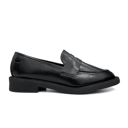Detalhe - Sapato Vizzano Mocassim Flow Loafer 1453.100 Preto