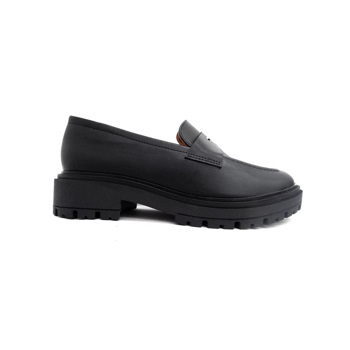 Sapato Vizzano Mocassim Tratorado 1411.100 Preto Sapato Vizzano Mocassim Tratorado 1411.100 Preto
