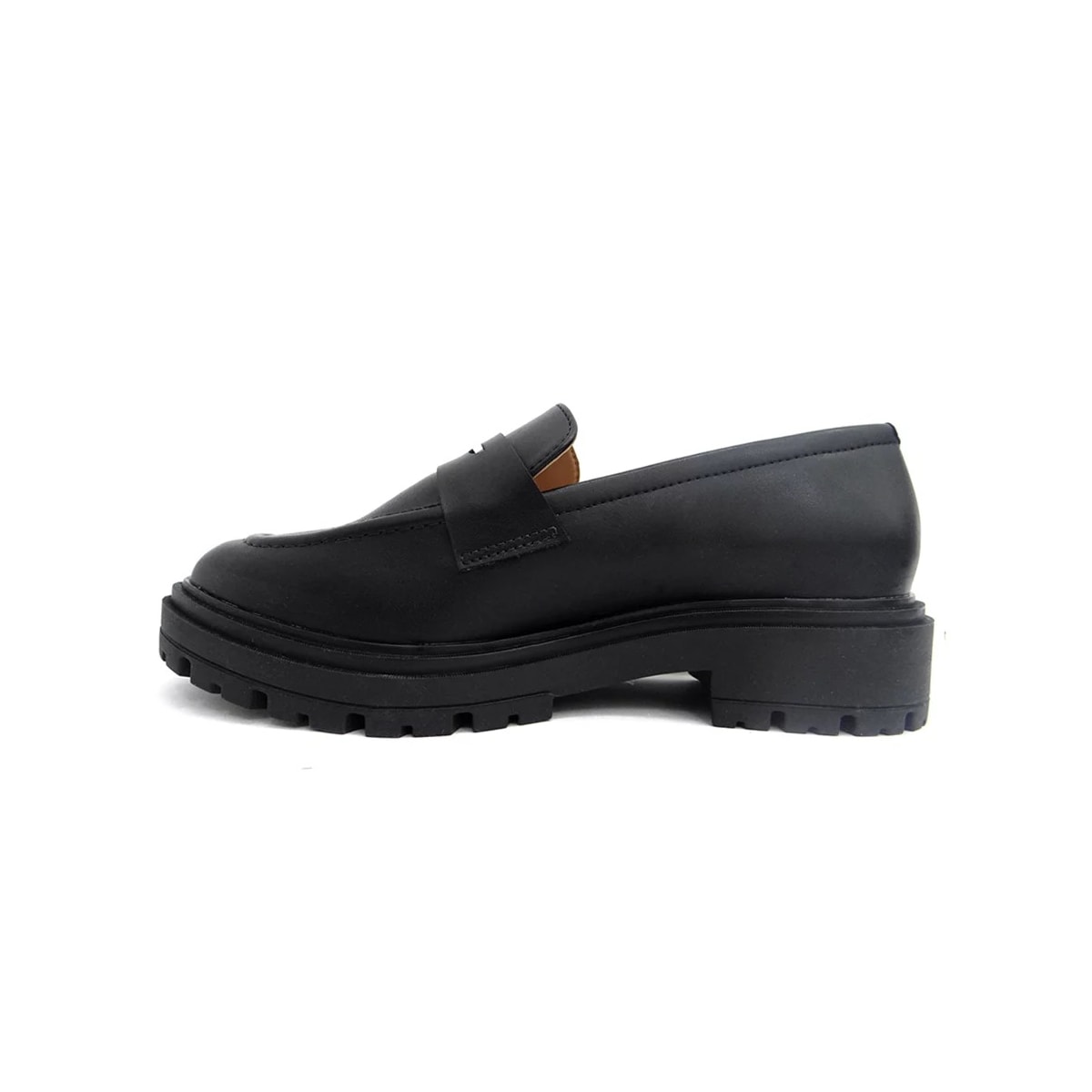 Sapato Vizzano Mocassim Tratorado 1411.100 Preto Sapato Vizzano Mocassim Tratorado 1411.100 Preto