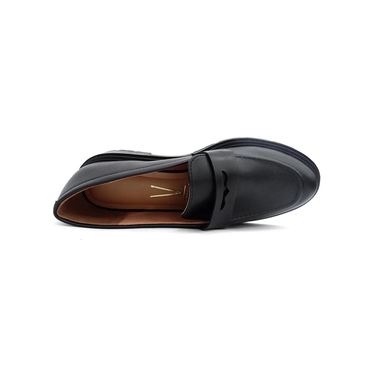 Sapato Vizzano Mocassim Tratorado 1411.100 Preto Sapato Vizzano Mocassim Tratorado 1411.100 Preto