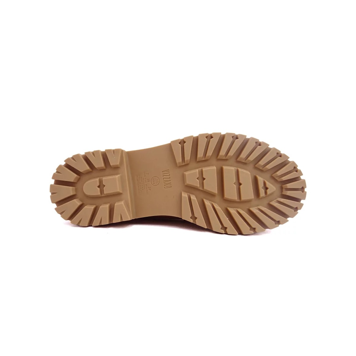 Sapato Vizzano Mocassim Tratorado 1411.100 Tan Sapato Vizzano Mocassim Tratorado 1411.100 Tan