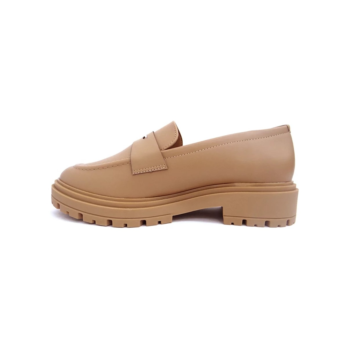 Sapato Vizzano Mocassim Tratorado 1411.100 Tan Sapato Vizzano Mocassim Tratorado 1411.100 Tan
