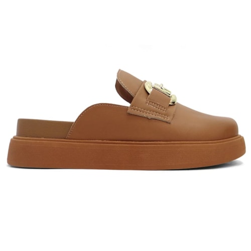 Sapato Vizzano Mule Loafer Mocassim 1434.104 Camel