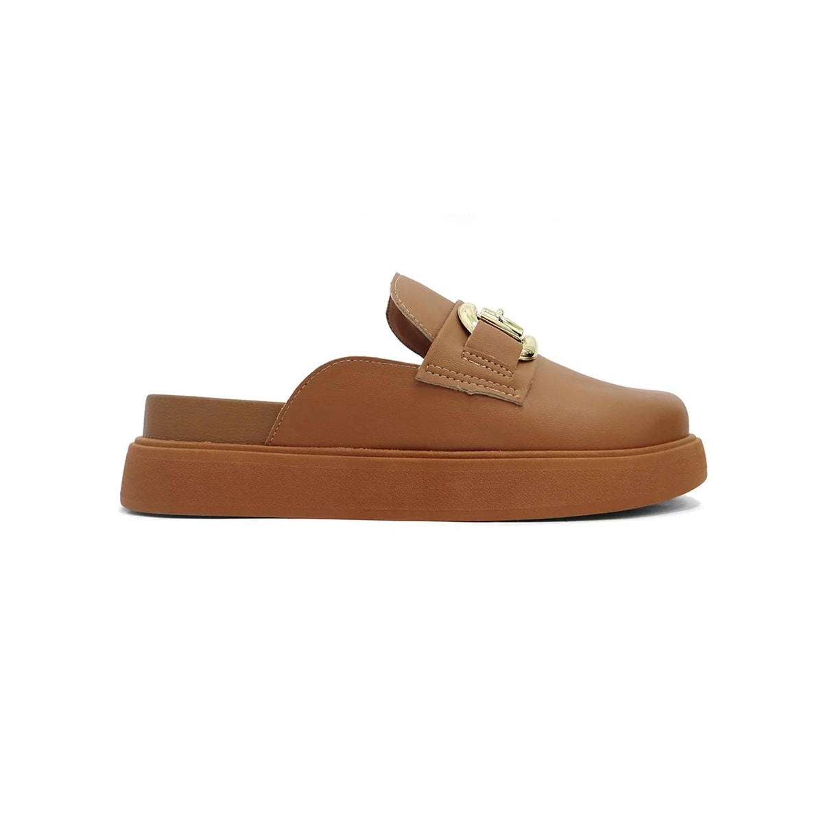 Sapato Vizzano Mule Loafer Mocassim 1434.104 Camel Sapato Vizzano Mule Loafer Mocassim 1434.104 Camel