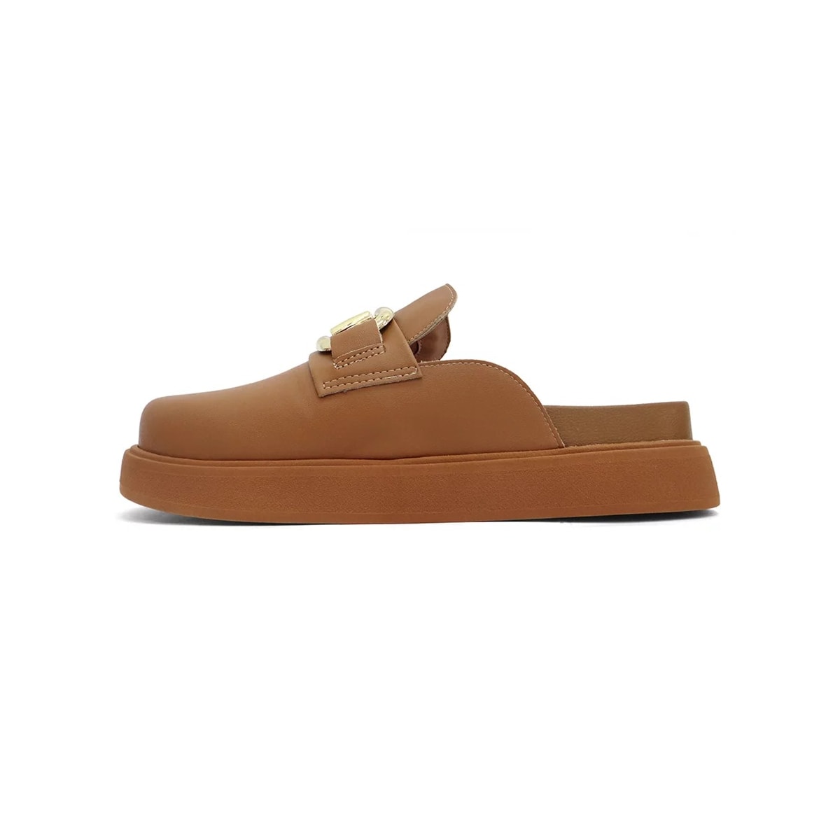 Sapato Vizzano Mule Loafer Mocassim 1434.104 Camel Sapato Vizzano Mule Loafer Mocassim 1434.104 Camel