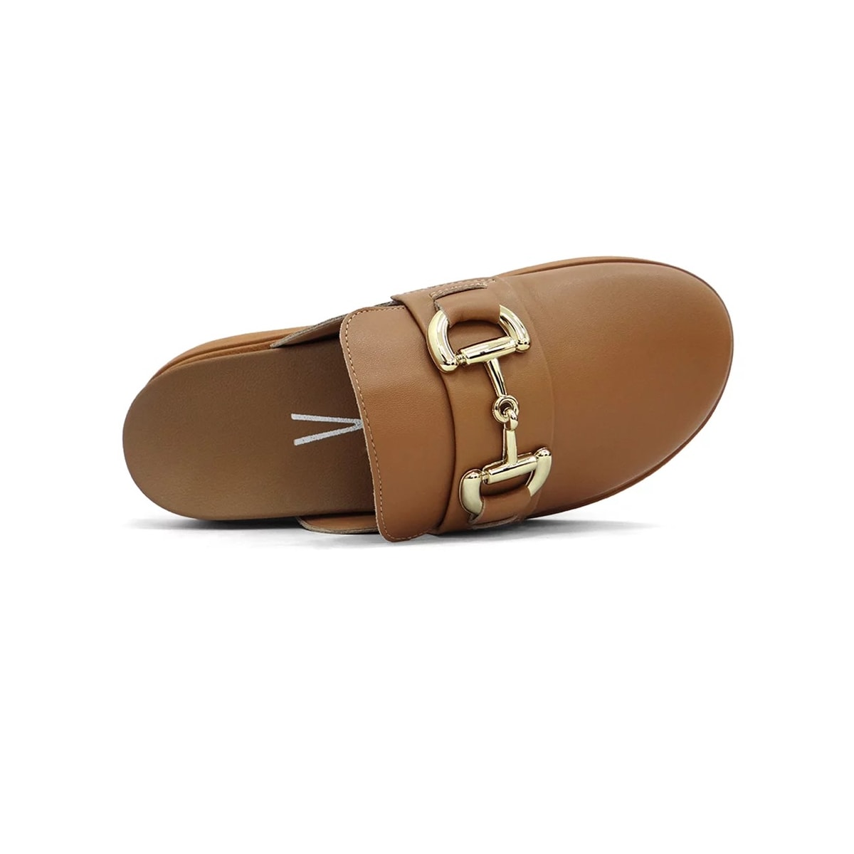 Sapato Vizzano Mule Loafer Mocassim 1434.104 Camel Sapato Vizzano Mule Loafer Mocassim 1434.104 Camel