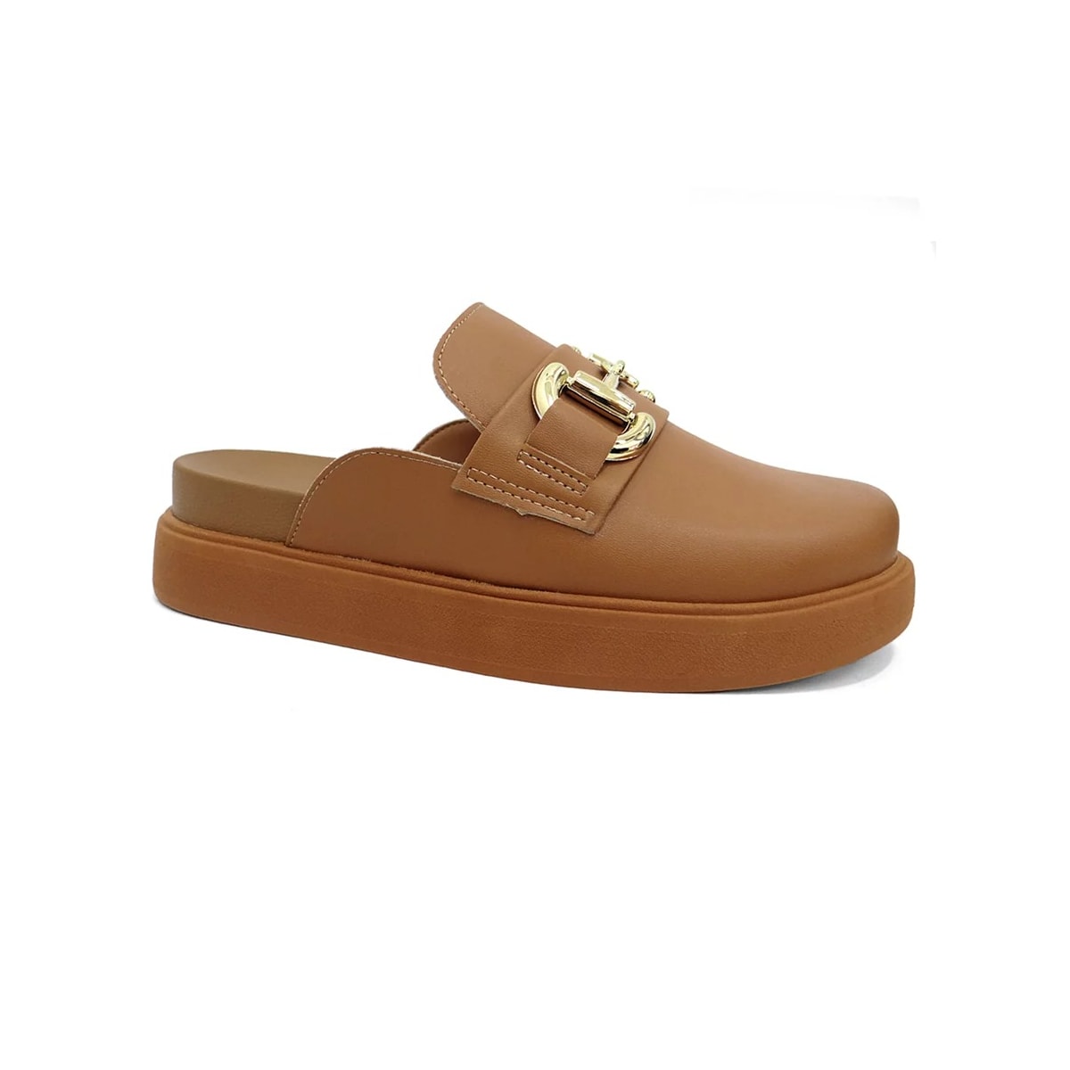 Sapato Vizzano Mule Loafer Mocassim 1434.104 Camel Sapato Vizzano Mule Loafer Mocassim 1434.104 Camel