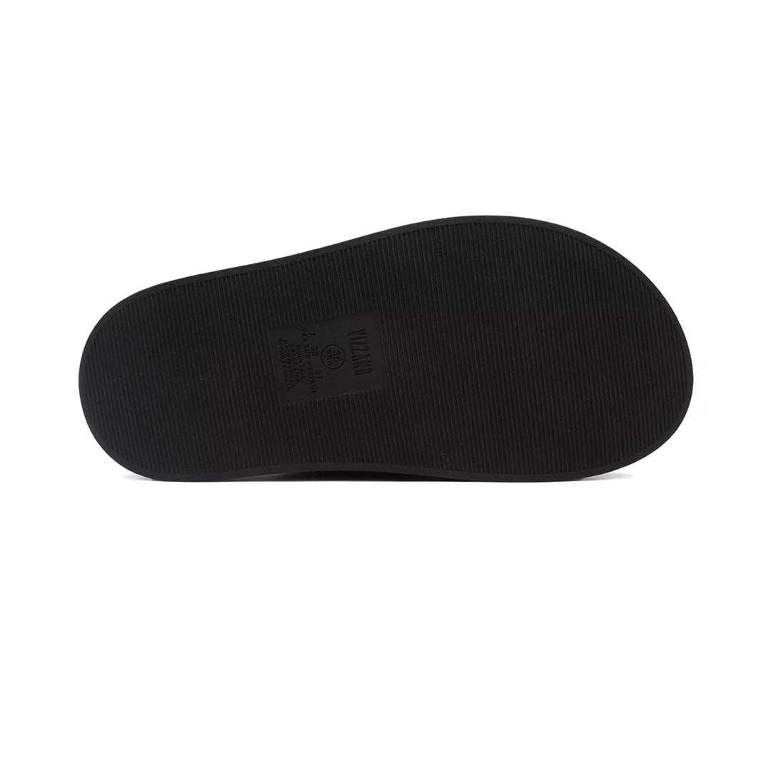 Sapato Vizzano Mule Loafer Mocassim 1434.105 Preto Sapato Vizzano Mule Loafer Mocassim 1434.105 Preto