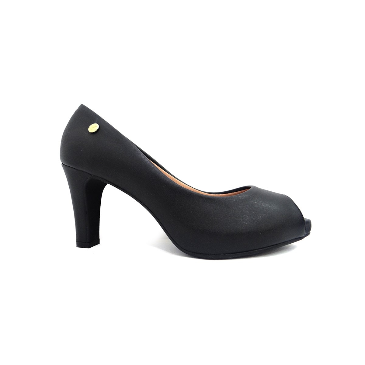 Sapato Vizzano Peep Toe 1840.300 Preto Sapato Vizzano Peep Toe 1840.300 Preto