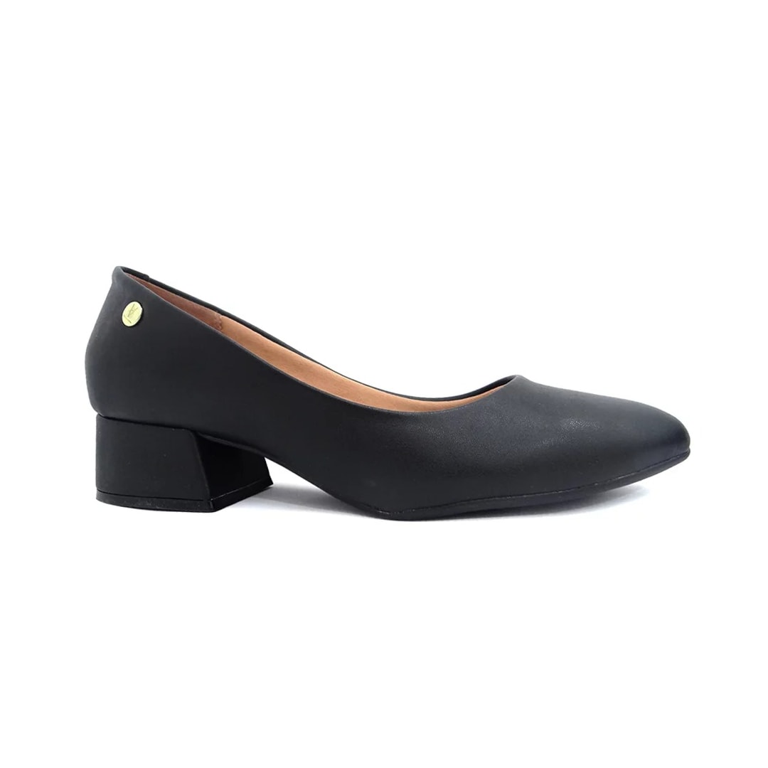 Sapato Vizzano Salto Baixo 1346.100 Preto