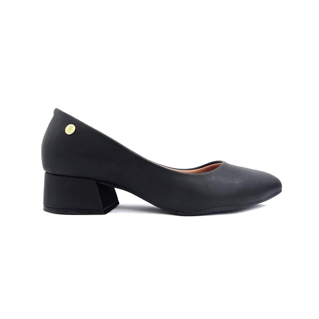 Sapato Vizzano Salto Baixo 1346.100 Preto