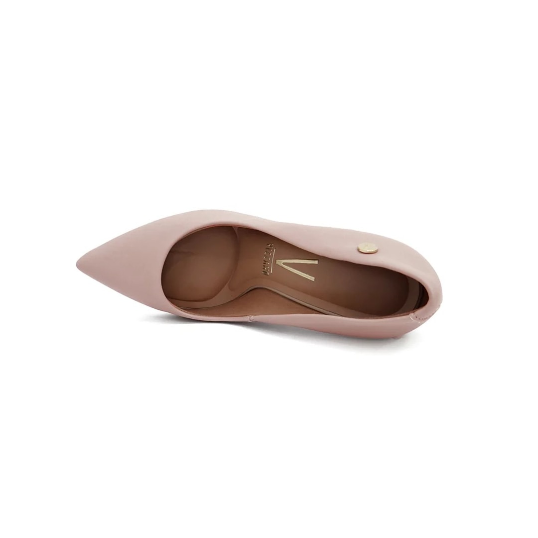 Sapato Vizzano Salto Bloco 1285.400 Bege Sapato Vizzano Salto Bloco 1285.400 Bege
