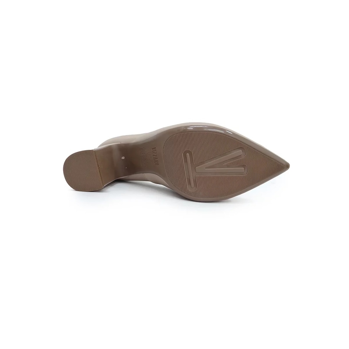 Sapato Vizzano Salto Bloco 1285.400 Bege Sapato Vizzano Salto Bloco 1285.400 Bege