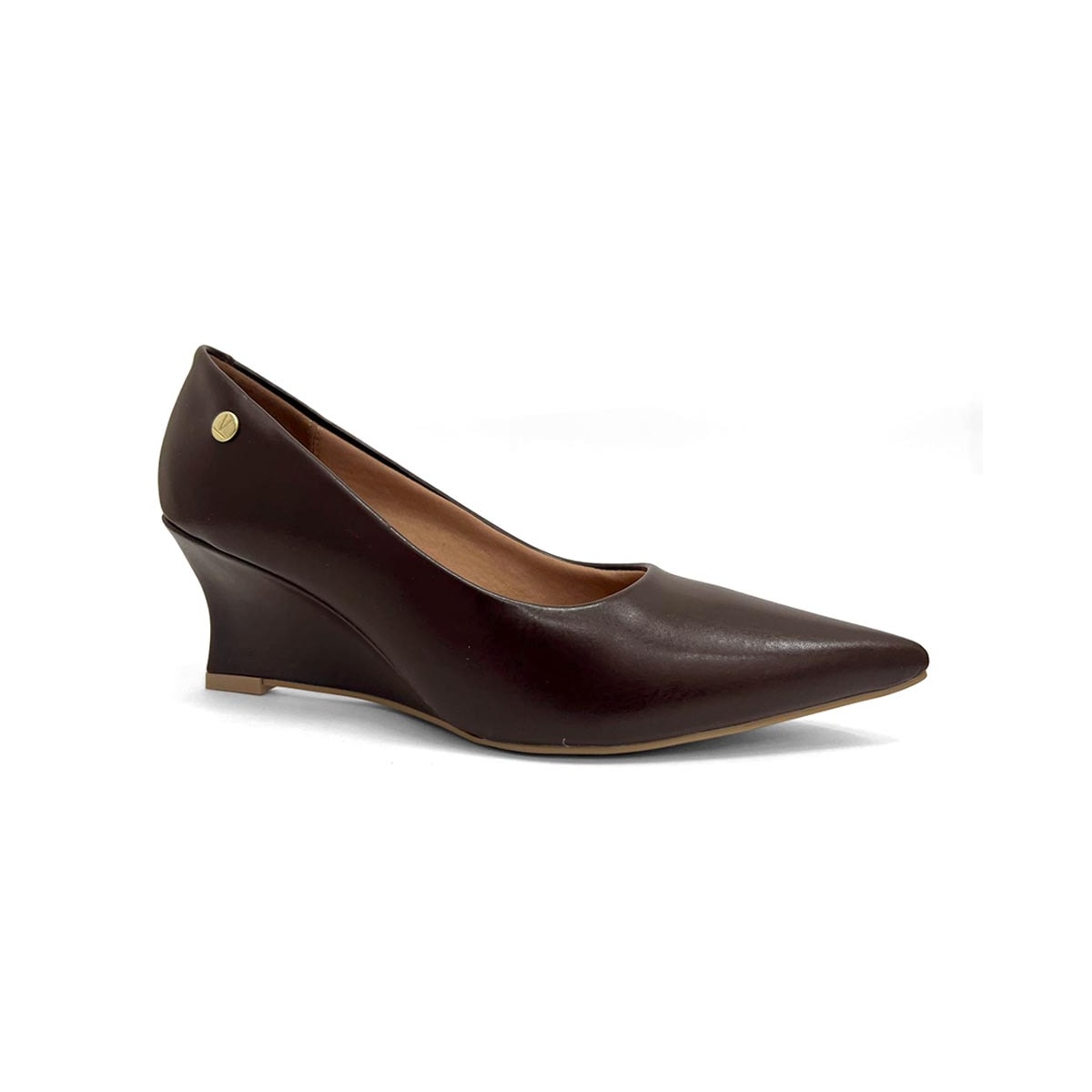Sapato Vizzano Scarpin Bico Fino 1483.100 Cacau Sapato Vizzano Scarpin Bico Fino 1483.100 Cacau