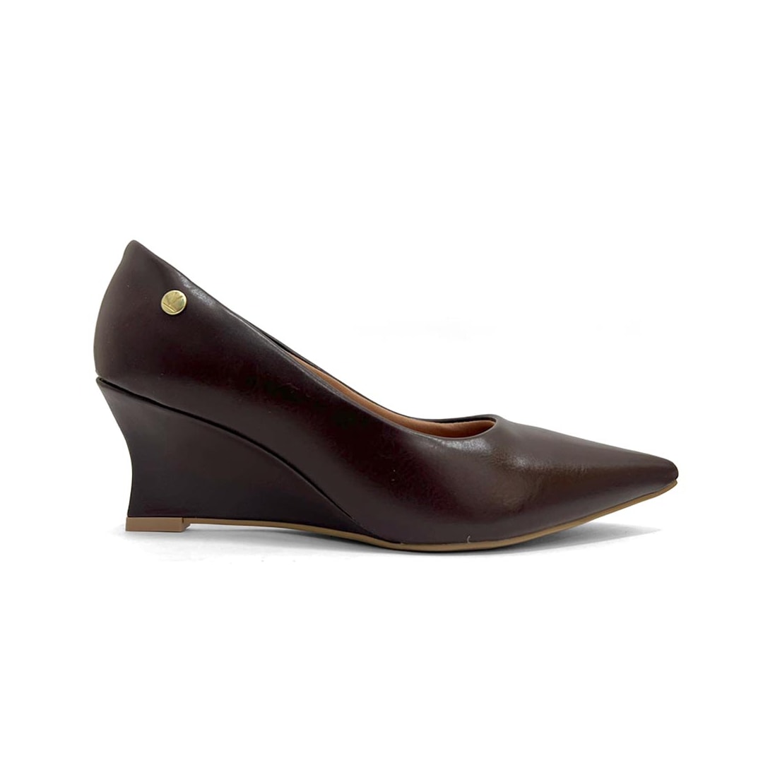 Sapato Vizzano Scarpin Bico Fino 1483.100 Cacau Sapato Vizzano Scarpin Bico Fino 1483.100 Cacau