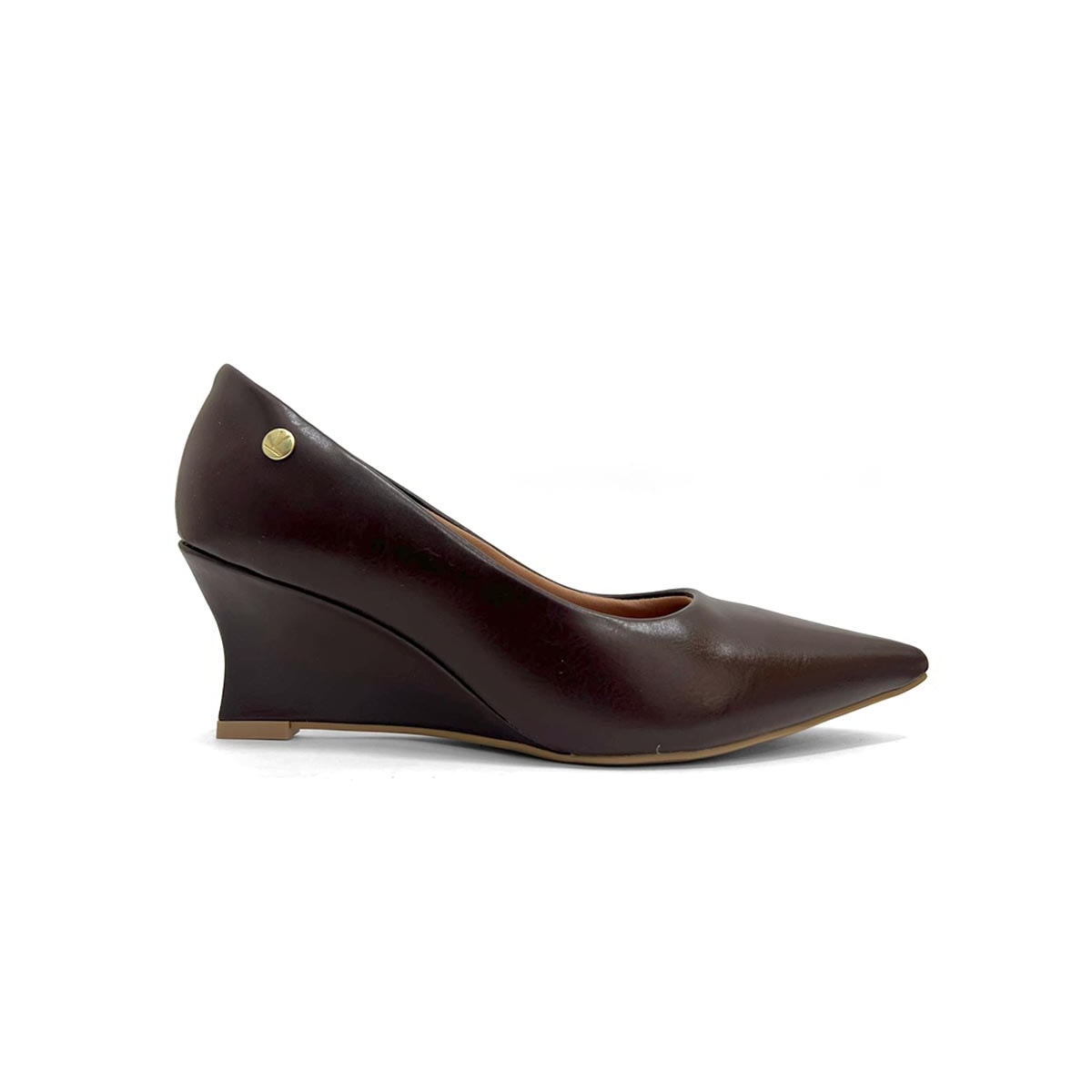 Sapato Vizzano Scarpin Bico Fino 1483.100 Cacau Sapato Vizzano Scarpin Bico Fino 1483.100 Cacau
