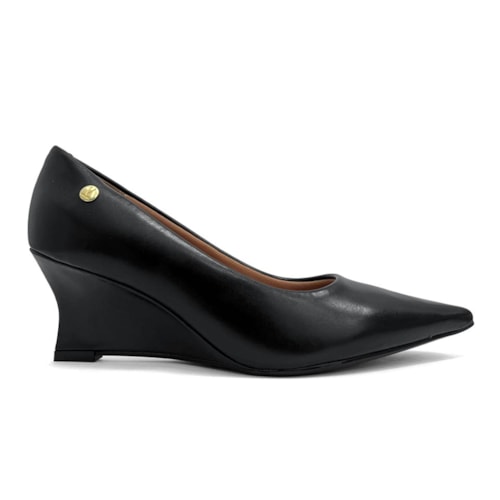 Detalhe - Sapato Vizzano Scarpin Bico Fino 1483.100 Preto