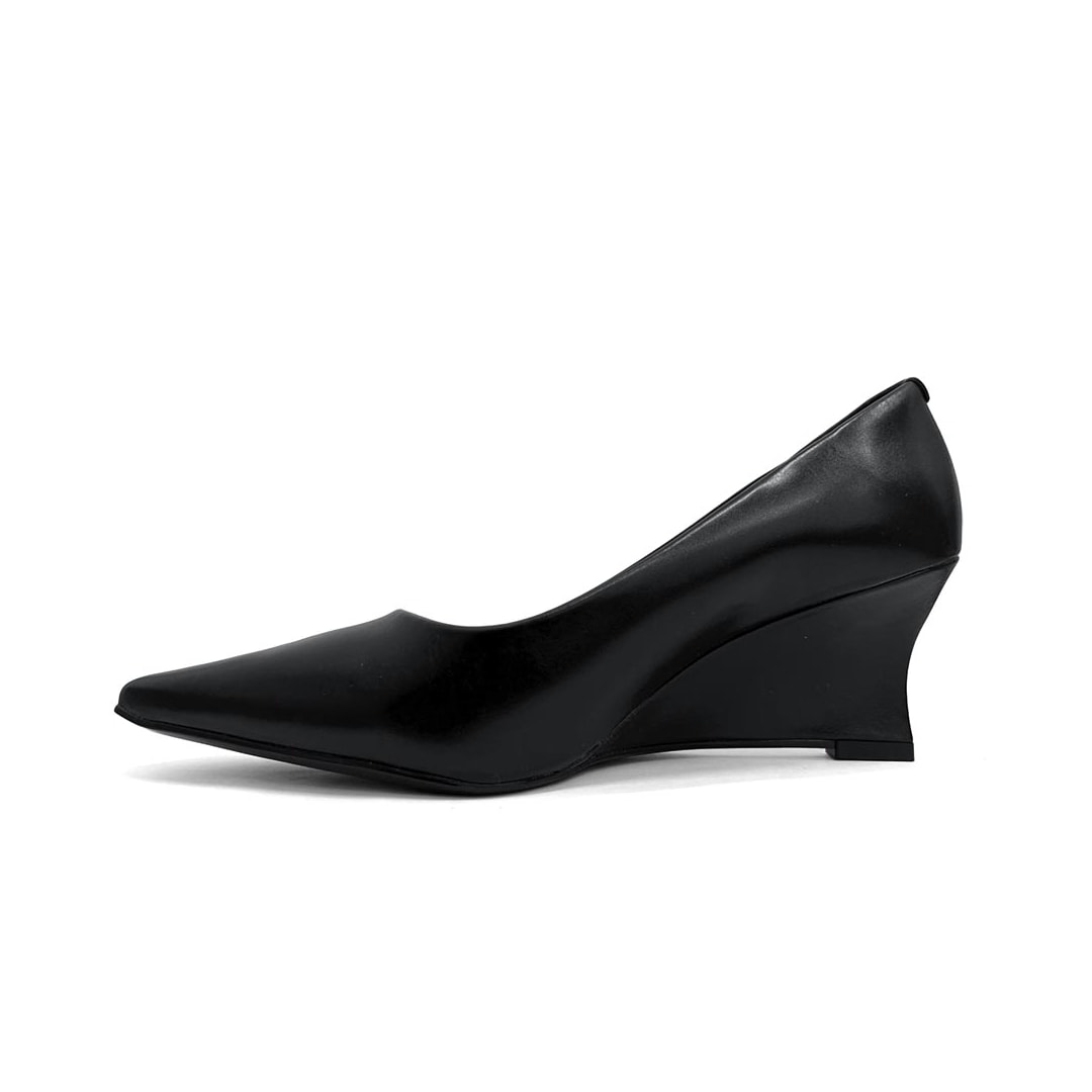 Sapato Vizzano Scarpin Bico Fino 1483.100 Preto Sapato Vizzano Scarpin Bico Fino 1483.100 Preto