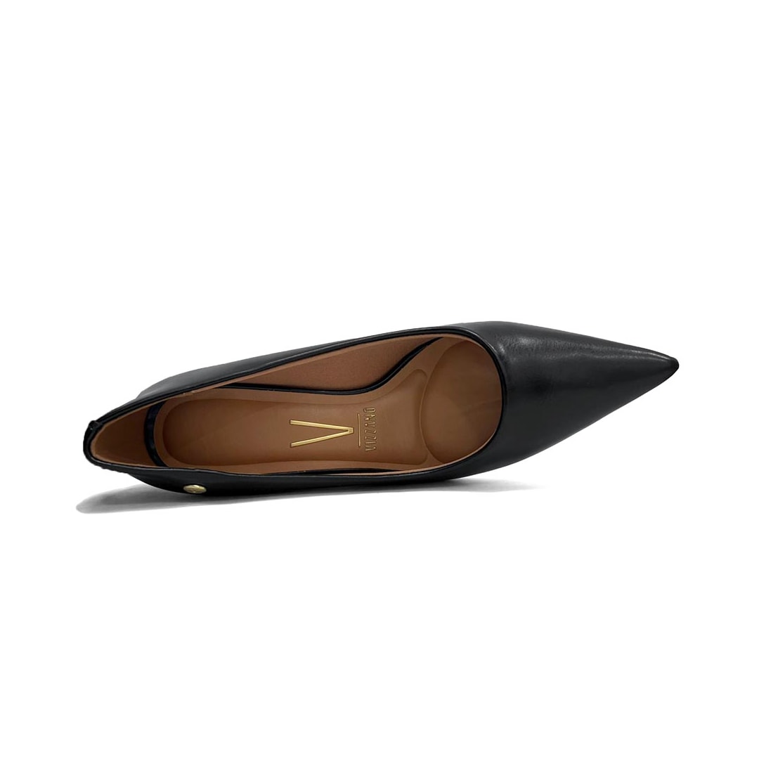 Sapato Vizzano Scarpin Bico Fino 1483.100 Preto Sapato Vizzano Scarpin Bico Fino 1483.100 Preto