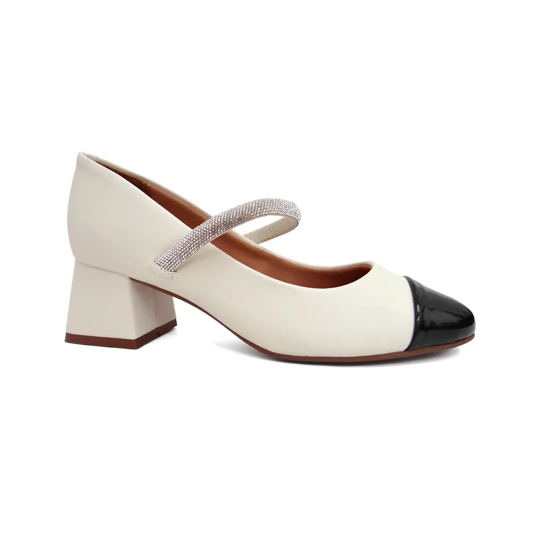 Sapato Vizzano Scarpin Salto Bloco1423.103 Sapato Vizzano Scarpin Salto Bloco1423.103