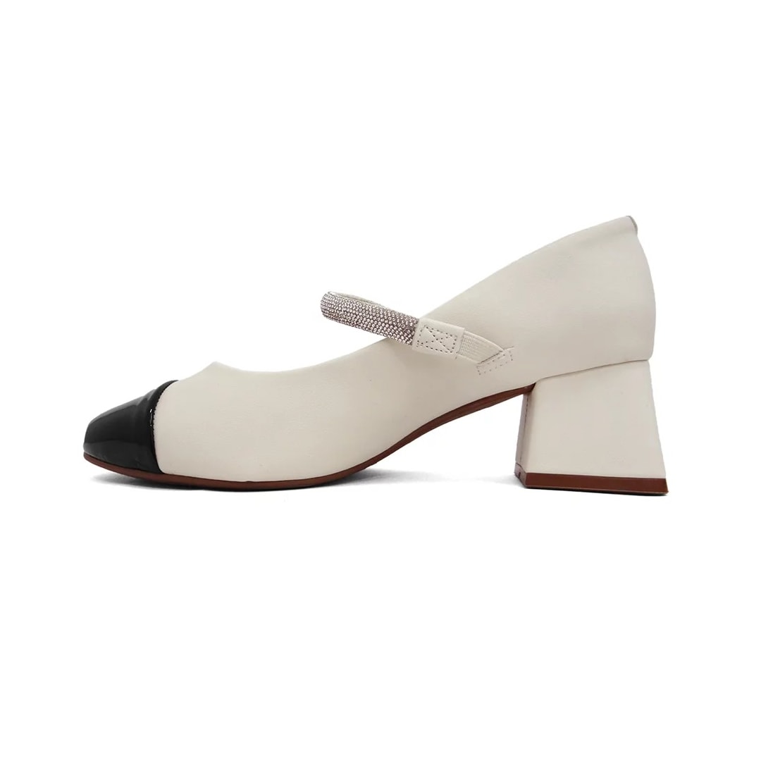 Sapato Vizzano Scarpin Salto Bloco1423.103