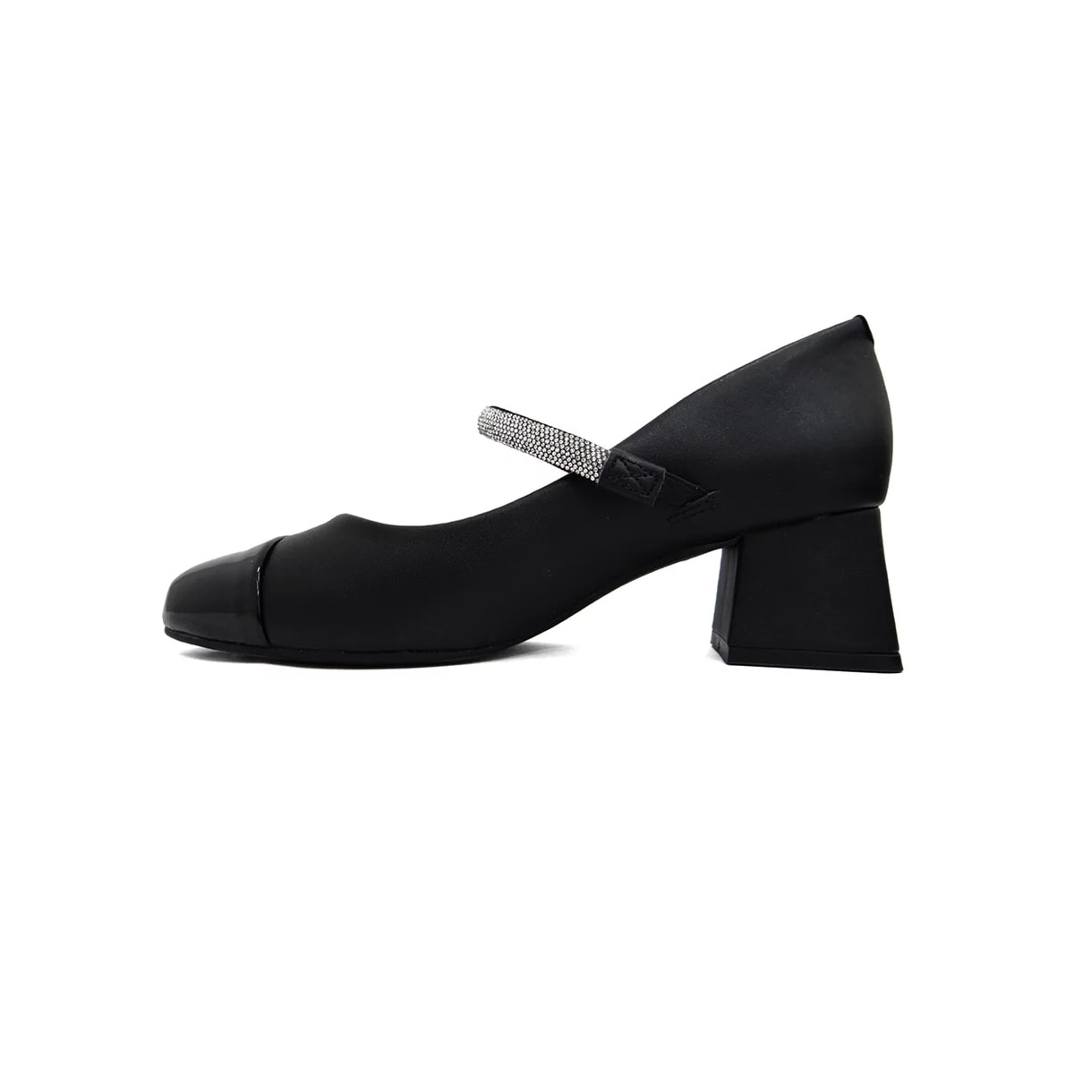 Sapato Vizzano Scarpin Salto Bloco1423.103 Preto Sapato Vizzano Scarpin Salto Bloco1423.103 Preto